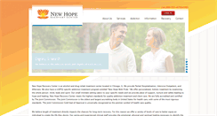 Desktop Screenshot of new-hope-recovery.com